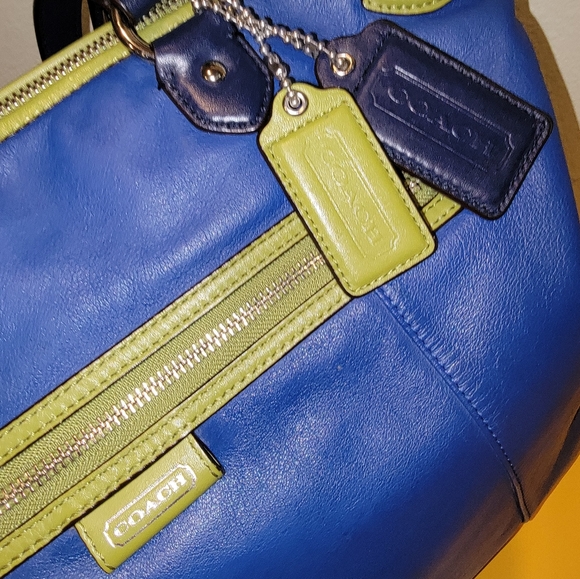 Euc Coach leather tote bag purse - Picture 5 of 6